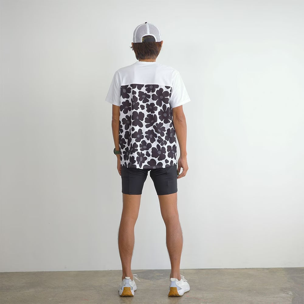 FLOWER T-SHIRT - WHITE -