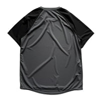 F&M AeroFlow Tee - CH×BK チャコール×ブラック