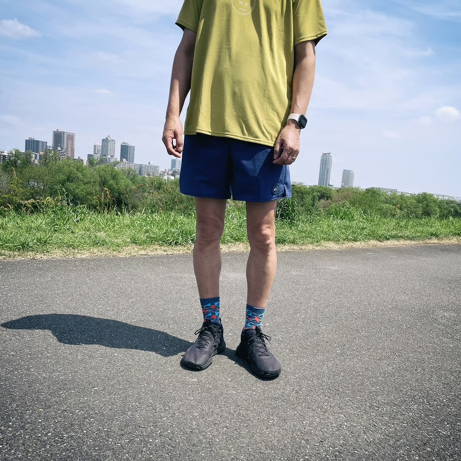 F&M ACTIVE SHORTS 06 - ネイビー