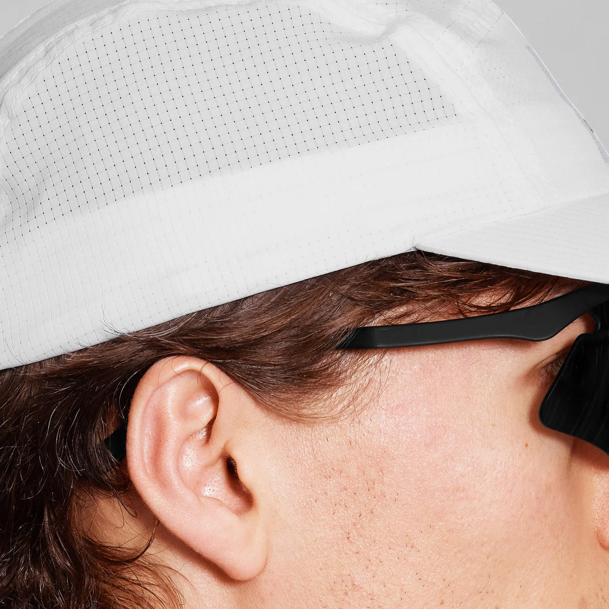 ランニングキャップ XUACA201c101 Flow Cap - White [ユニセックス]