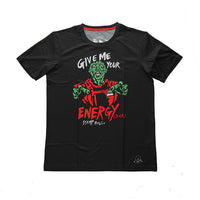 STAMP GRAPHIC RUN TEE (GIVE ME YOUR ENERGY (BAR))