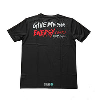 STAMP GRAPHIC RUN TEE (GIVE ME YOUR ENERGY (BAR))