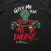 STAMP GRAPHIC RUN TEE (GIVE ME YOUR ENERGY (BAR))