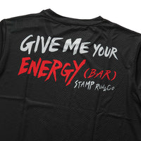 STAMP GRAPHIC RUN TEE (GIVE ME YOUR ENERGY (BAR))