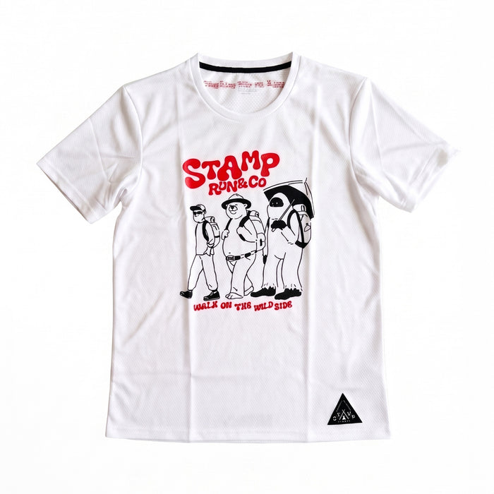 STAMP GRAPHIC RUN TEE (WALK ON THE WILD SIDE)