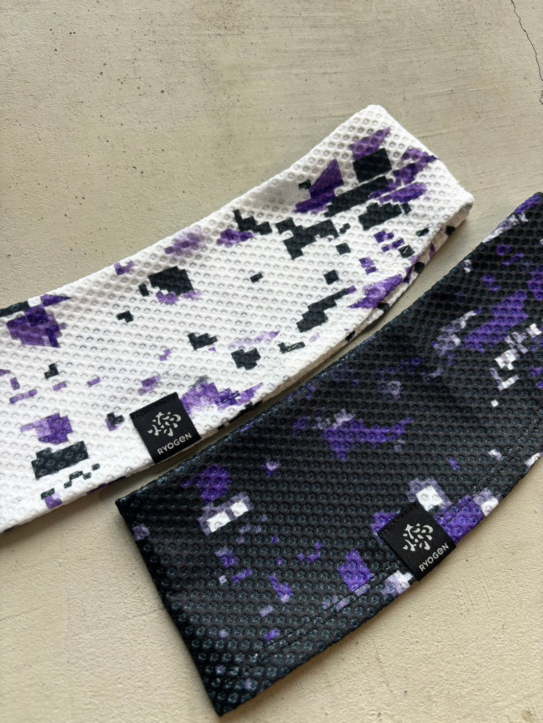 RYOGEN × CONNECTED  NIGHTCAMO UTILITY HEAD BAND BLACK