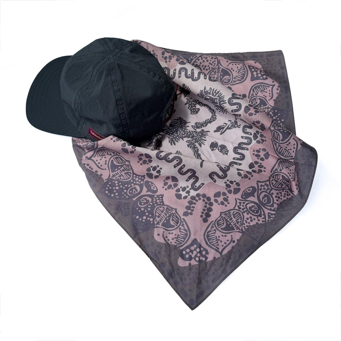 TANNUKI BANDANA Big : Color Brown
