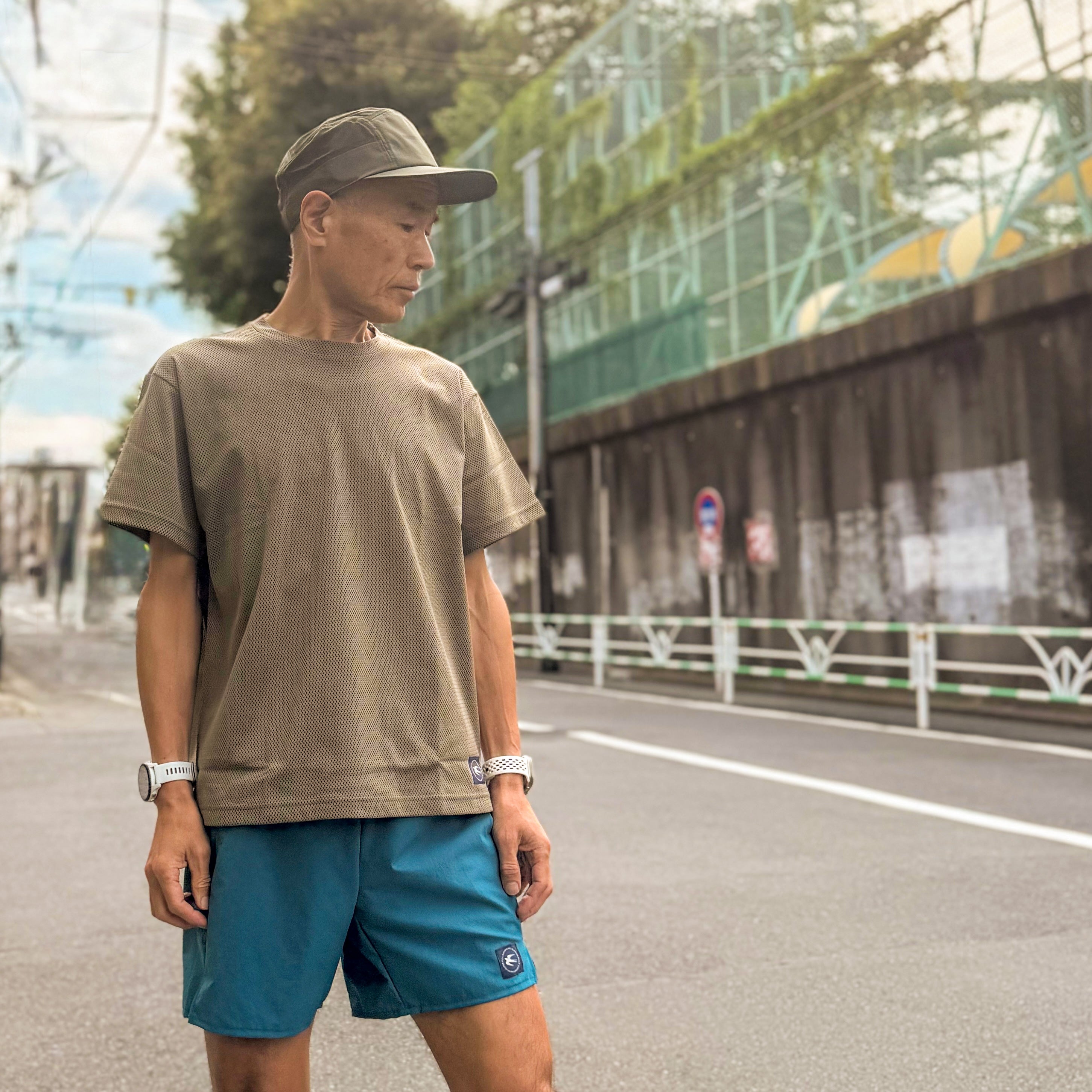 F&M MOIRE Tee 02 WH XLサイズ F&M MOIRE Tee 02 WH / KH | FRANK&MORRIS