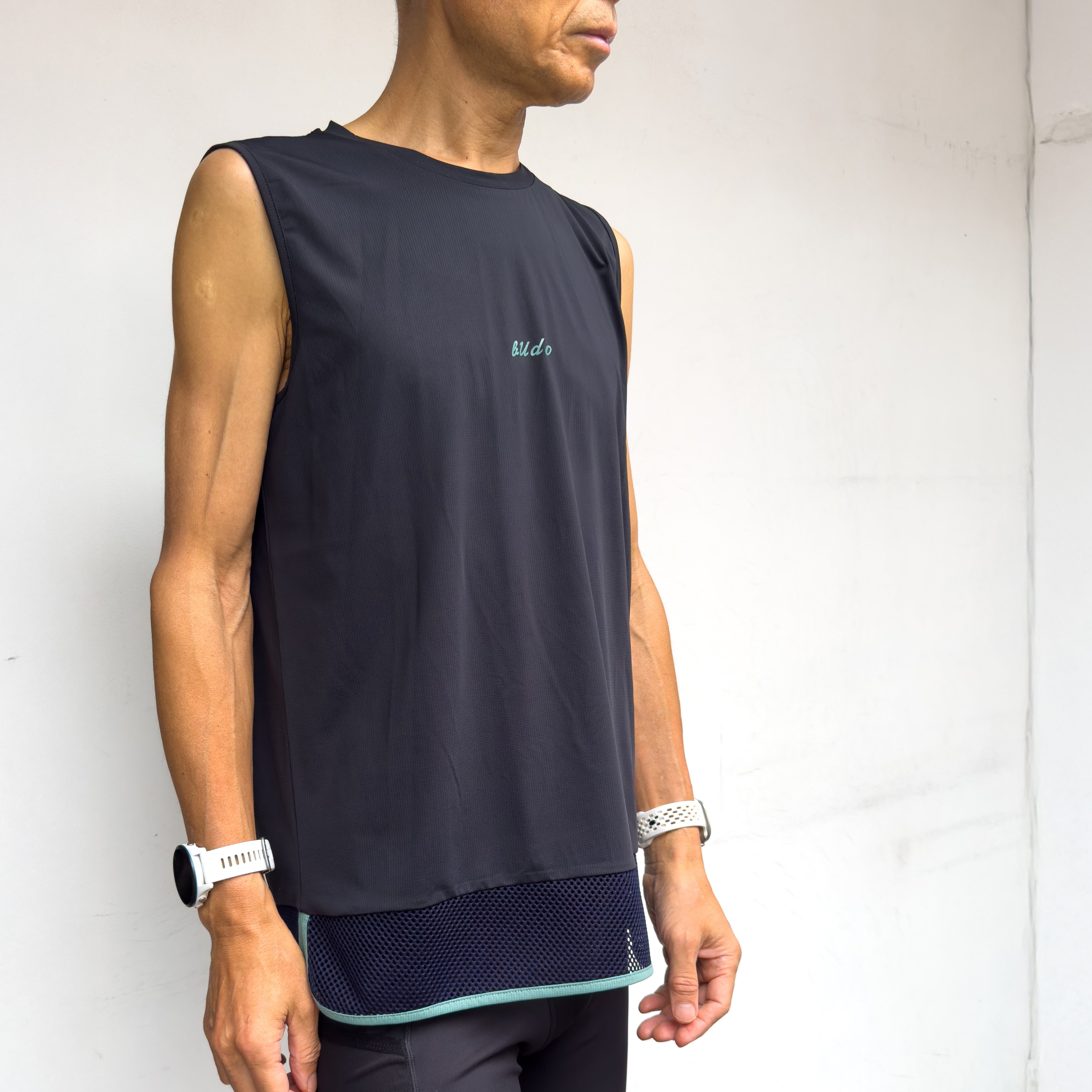 ウォーキング・ランニングウェア BUDO Ventilate Aero Top Sleeveless Ventilate Aero Top Sleeve_less :Black – CONNECTED