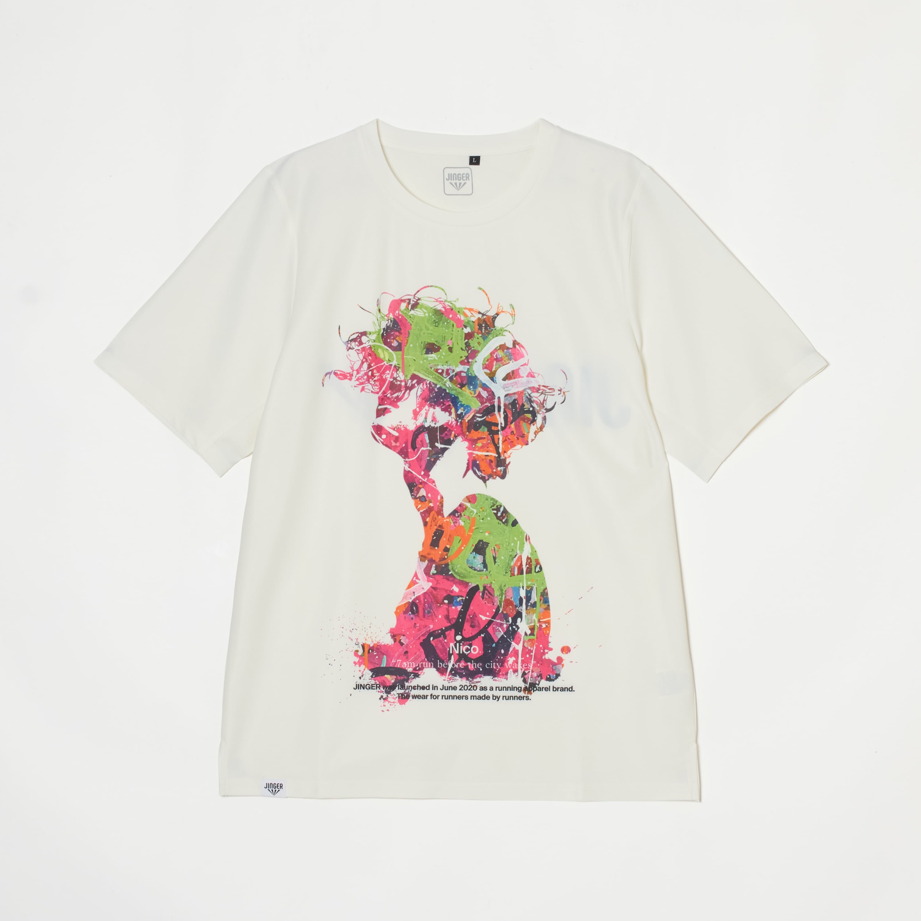 ユニセックス ランニングTシャツ【J-1051/WHTPNK】 – CONNECTED