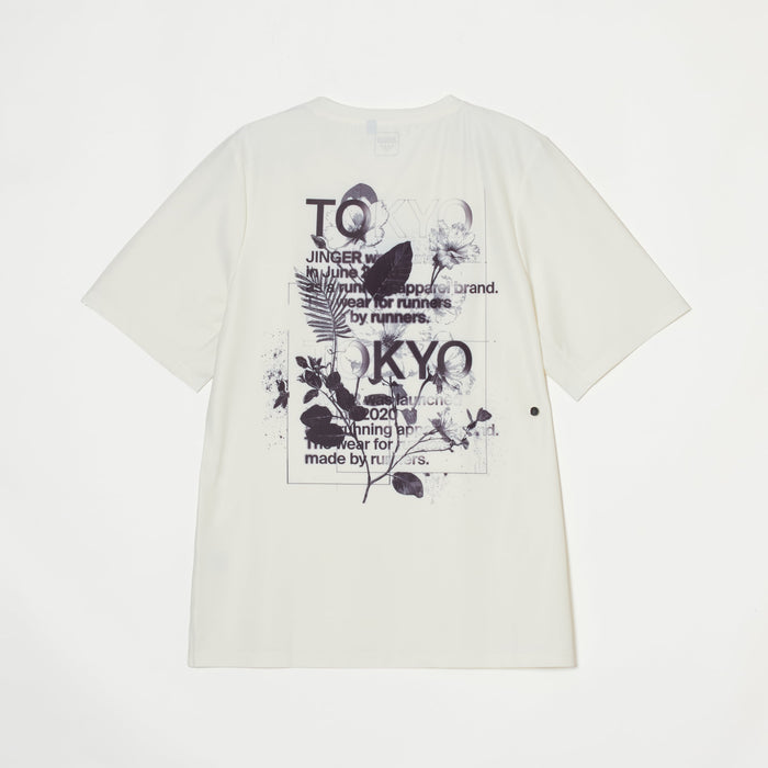 ユニセックス　ランニングTシャツ【J-1052/WHT】