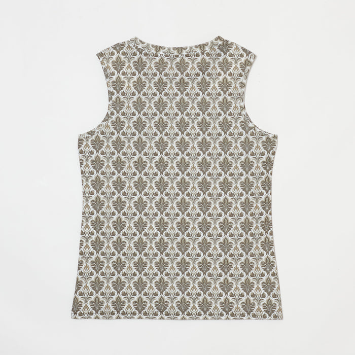 ウィメンズ　ノースリーブシャツ【JF-6031/WHT】