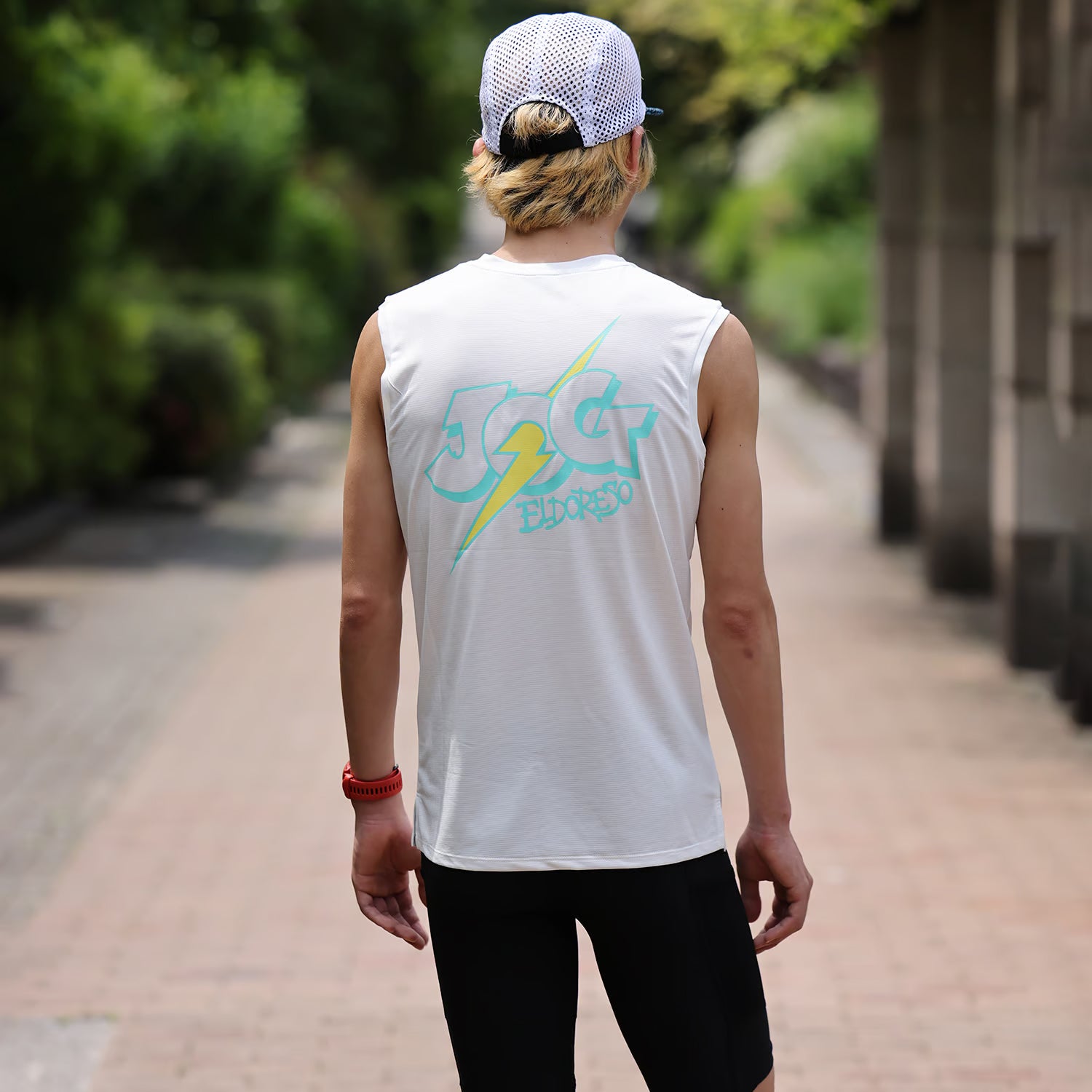 エルドレッソ ランニングシャツ サイズL eldoreso ELDORESO オレンジ