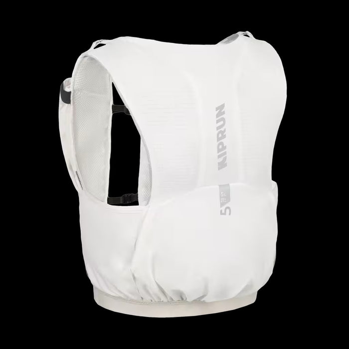 KIPRUN (キプラン)トレイルランニング ユニセックス ベスト 競技用 ウォーターボトルホルダー付き 900 RACE - 5L - WHITE
