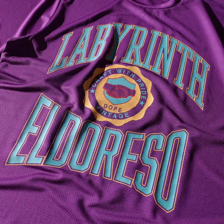 Labyrinth Tee(Purple) E1018216