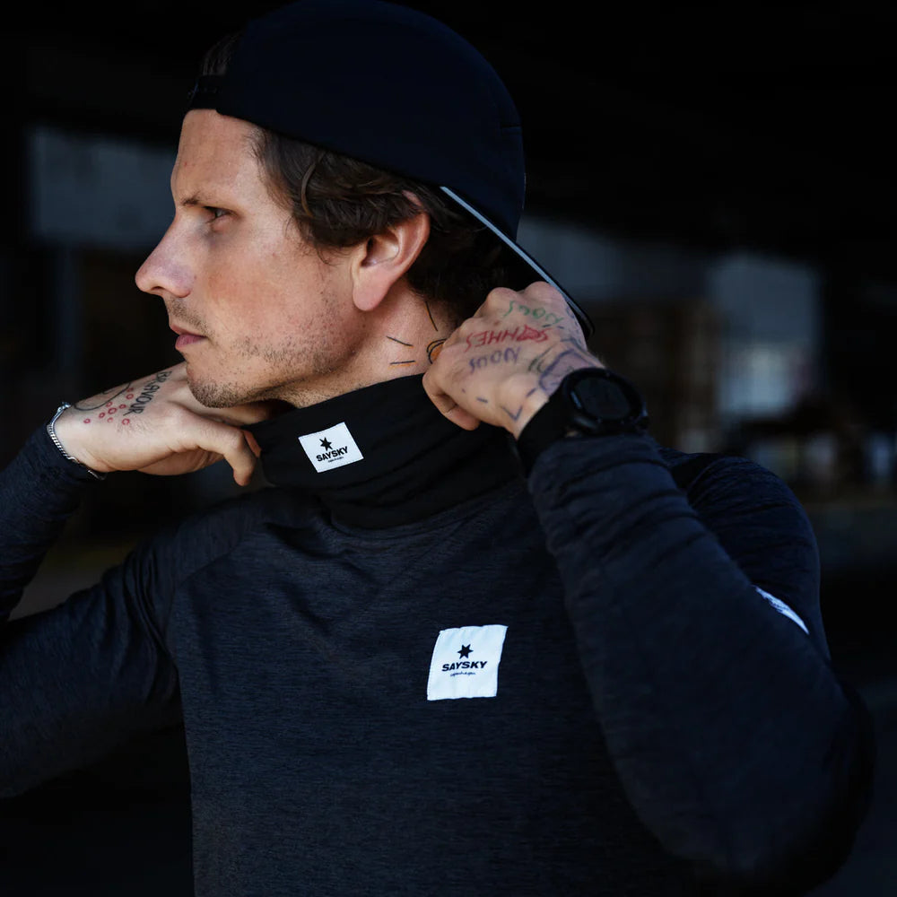 スカーフ XMAHA41c901 Merino 165 Scarf/Headband - Black [ユニセックス]