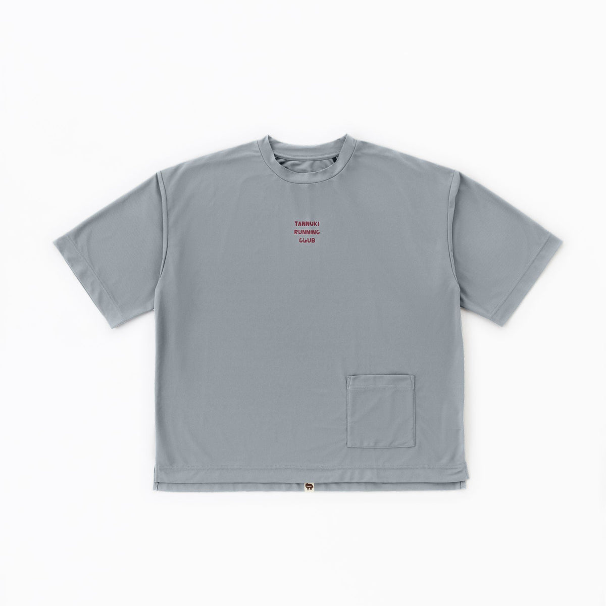 Micro Pique BigT : Color Blue Grey