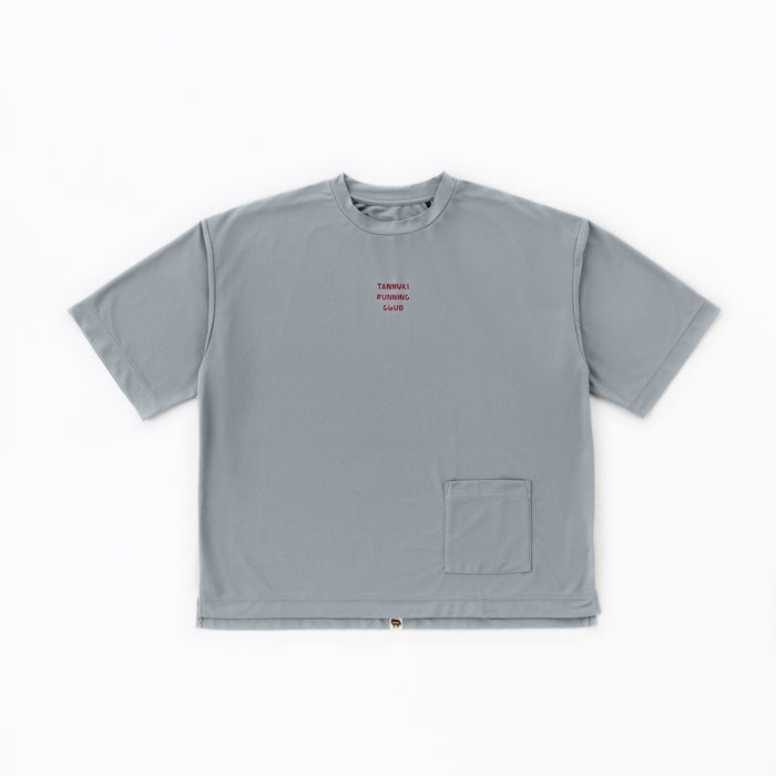 Micro Pique BigT : Color Blue Grey
