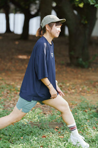 Micro Pique BigT : Color Blue Grey