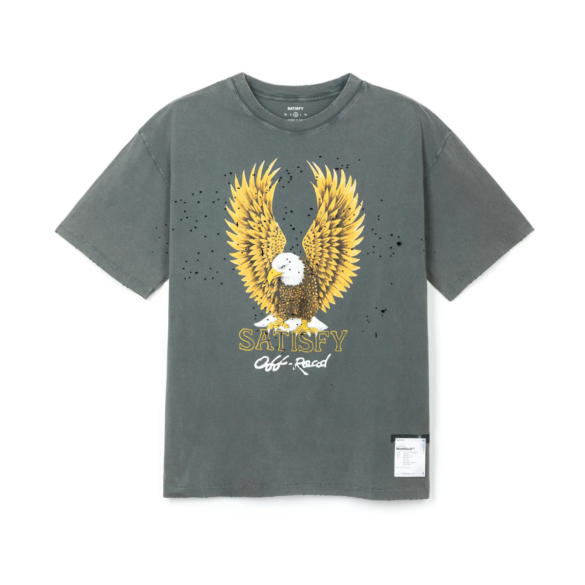 MothTech™ T‑Shirt - Faded Black -