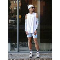 NIGHTCAMO DOCKING SHORT TIGHTS / RGP-06-5 WHITE