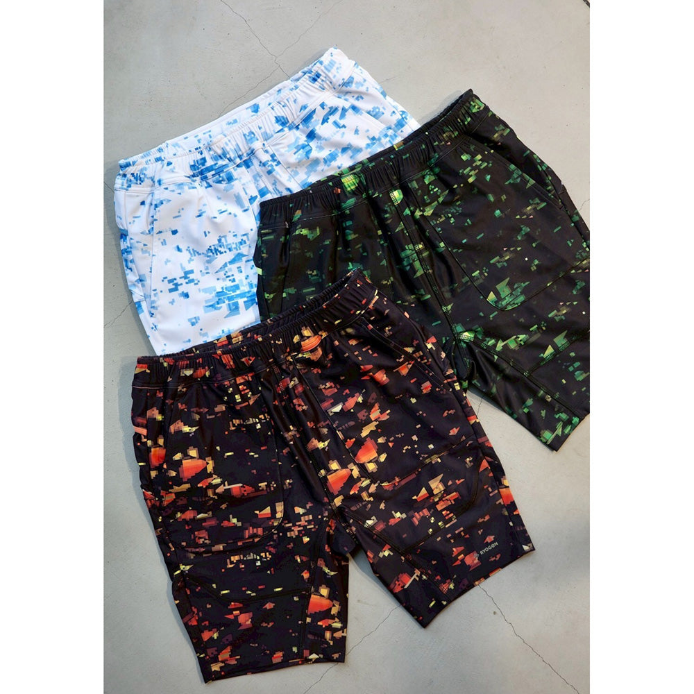 NIGHTCAMO DOCKING SHORT TIGHTS / RGP-06-5 WHITE