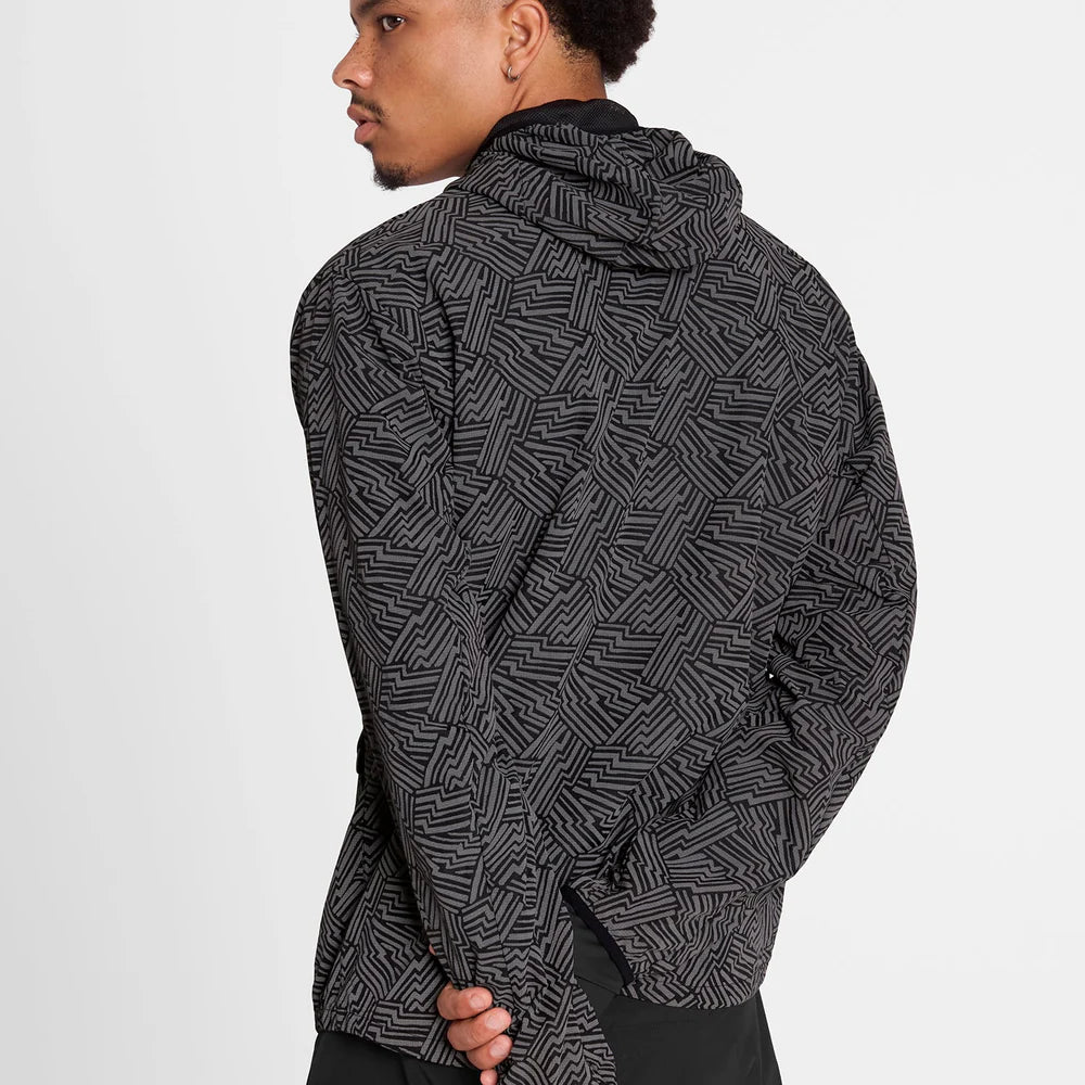 ランニングジャケット  Reflective Blaze Jacket - Black Aop [メンズ]