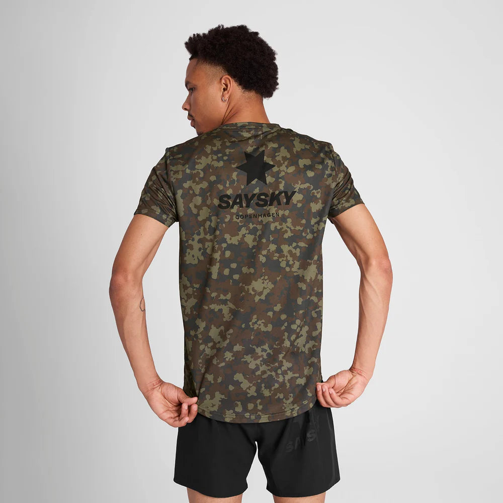 ランニングTシャツ  Camo Combat T-shirt - Brown Aop [メンズ]