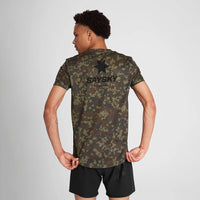 ランニングTシャツ  Camo Combat T-shirt - Brown Aop [メンズ]