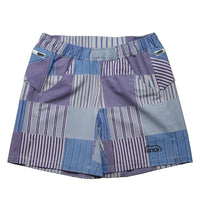 STRIPE PW MIDDLE SHORTS - BLUE -