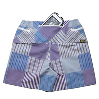 STRIPE PW MIDDLE SHORTS - BLUE -