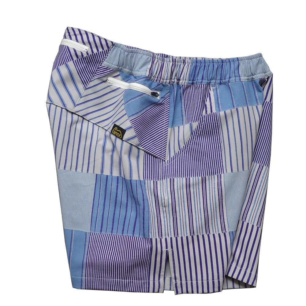 STRIPE PW MIDDLE SHORTS - BLUE -