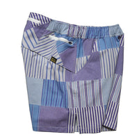 STRIPE PW MIDDLE SHORTS - BLUE -