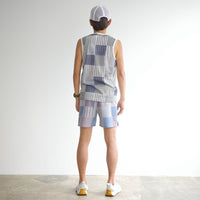STRIPE PW NOSLEEVE - BLACK -