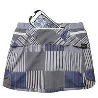 STRIPE PW SKIRT - BLACK -