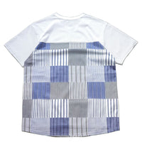 STRIPE PW T-SHIRT - BLACK -