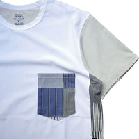 STRIPE PW T-SHIRT - BLACK -