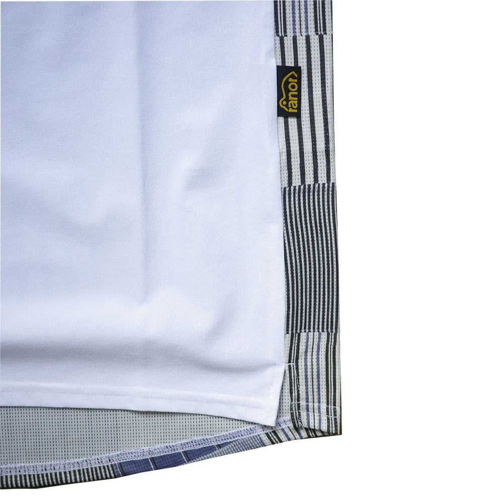 STRIPE PW T-SHIRT - BLACK -