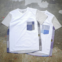 STRIPE PW T-SHIRT - BLACK -