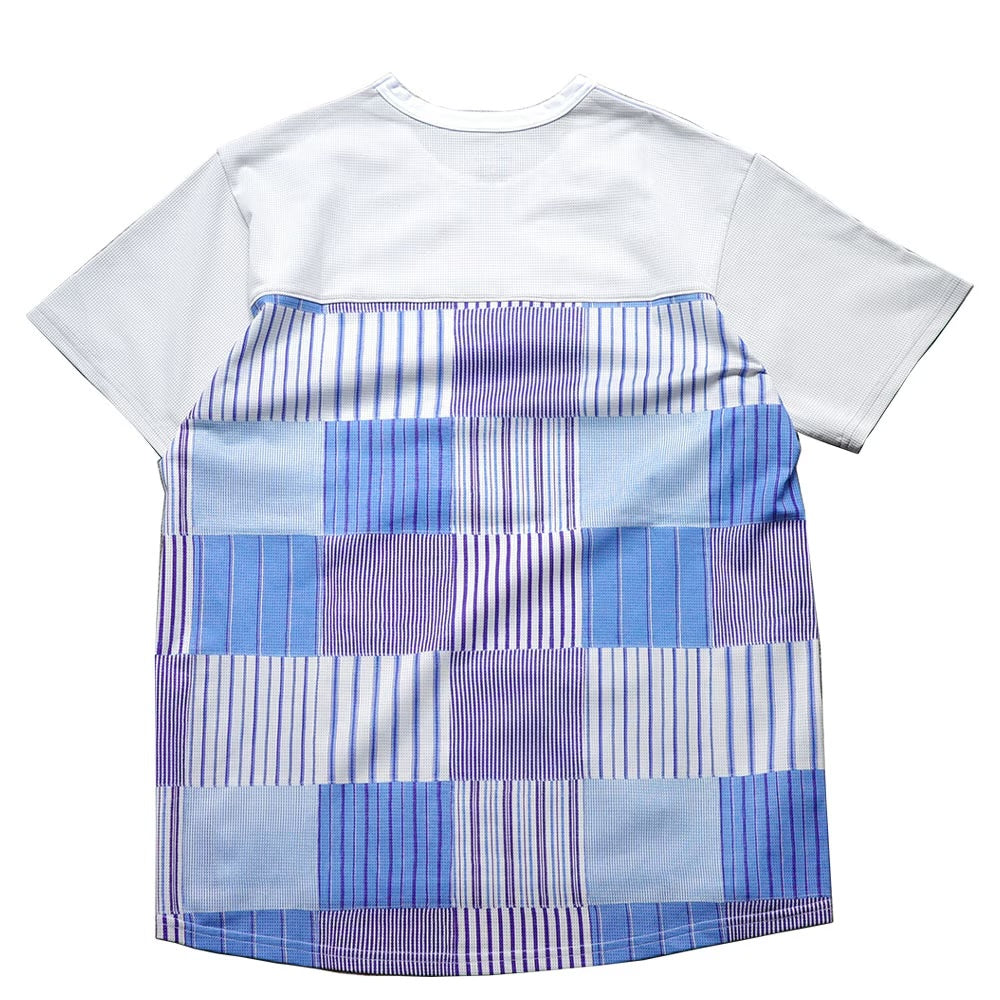 STRIPE PW T-SHIRT - BLUE -