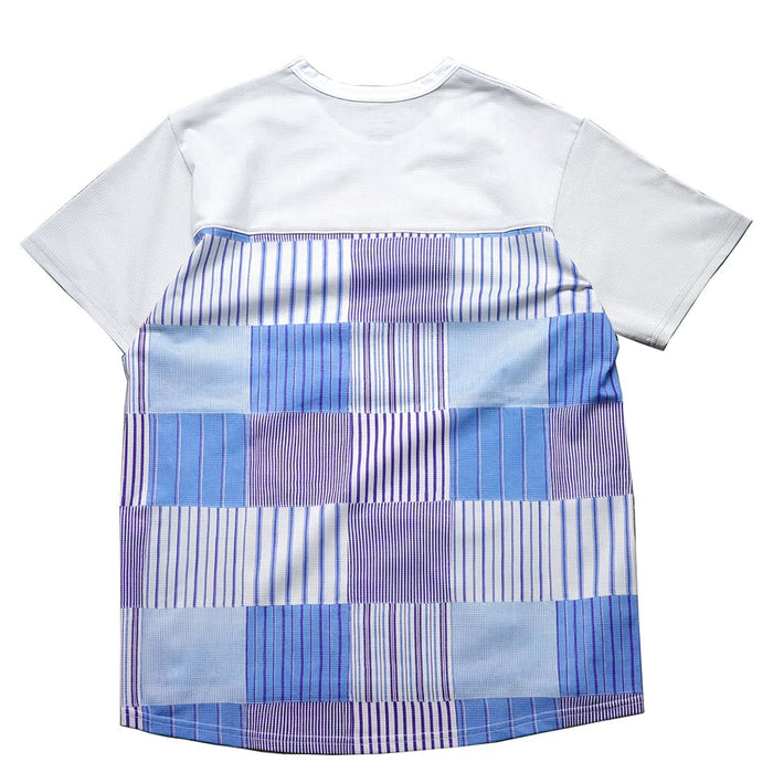 STRIPE PW T-SHIRT - BLUE -