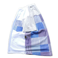 STRIPE PW T-SHIRT - BLUE -