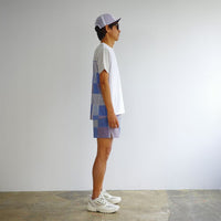 STRIPE PW T-SHIRT - BLUE -