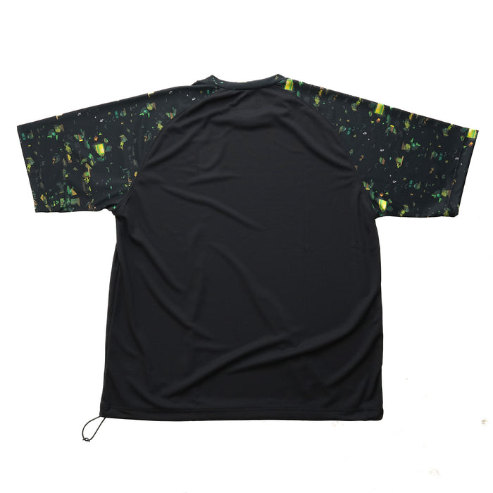 NIGHTCAMO RAGLAN H/S TEE / RGT-29　BLACK
