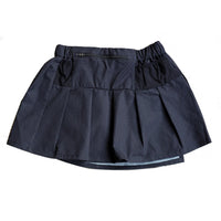 NOSTALGIC DOCKING RUN SKIRT GLEN BLACK
