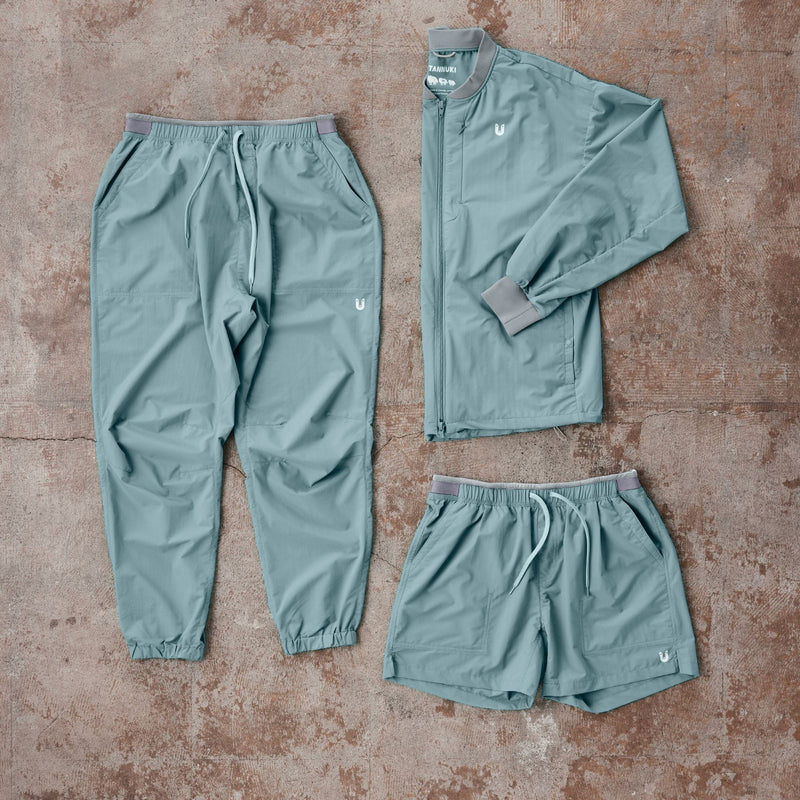 Sato Wind Blouson 2 : Color Blue Grey
