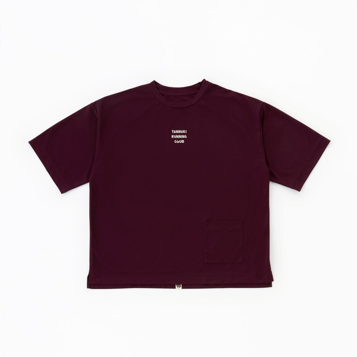 Micro Pique BigT : Color Burgundy