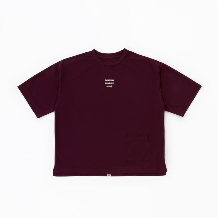 Micro Pique BigT : Color Burgundy