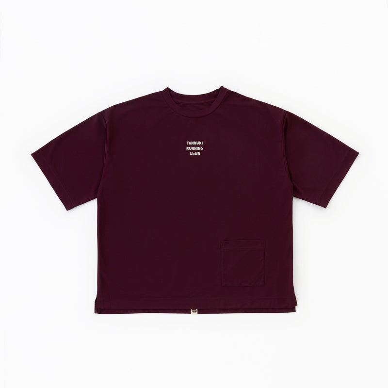 Micro Pique BigT : Color Burgundy