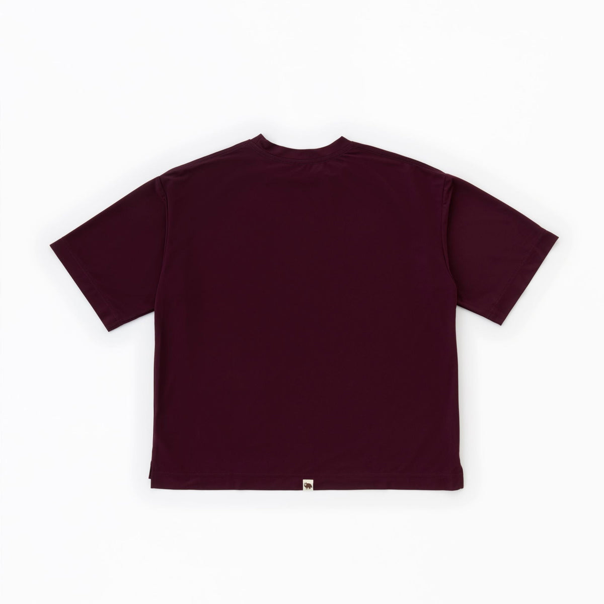 Micro Pique BigT : Color Burgundy
